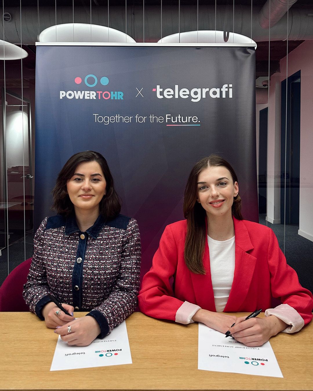 Telegrafi mbështet PowerToHR për të amplifikuar diskutimet mbi të ardhmen